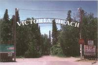 Victoria Beach Entrance